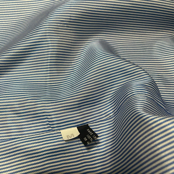 Tommy Hilfiger Vest Size M Grey w/ Pinstripes - Picture 3 of 3